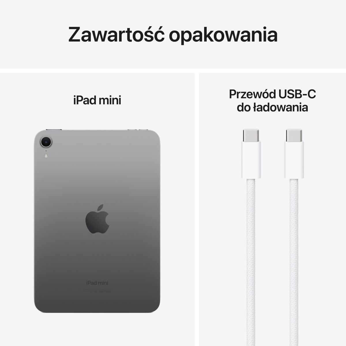 Apple iPad mini 7 8,3" Wi-Fi 128GB - Gwiezdna szarość - obrazek 3