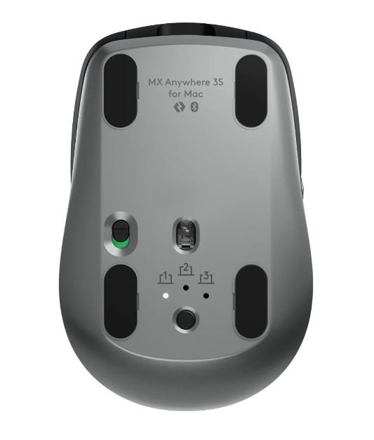 Mysz bezprzewodowa Logitech MX Anywhere 3S dla komputerów Mac Grafitowa - obrazek 3