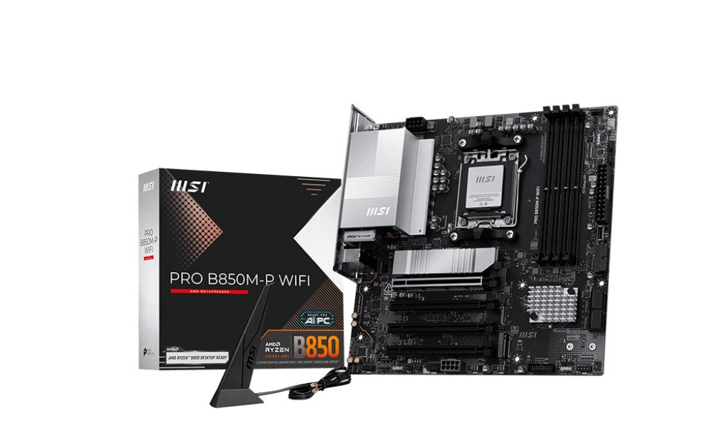 Płyta Socket AM5 MSI PRO B850M-P WIFI