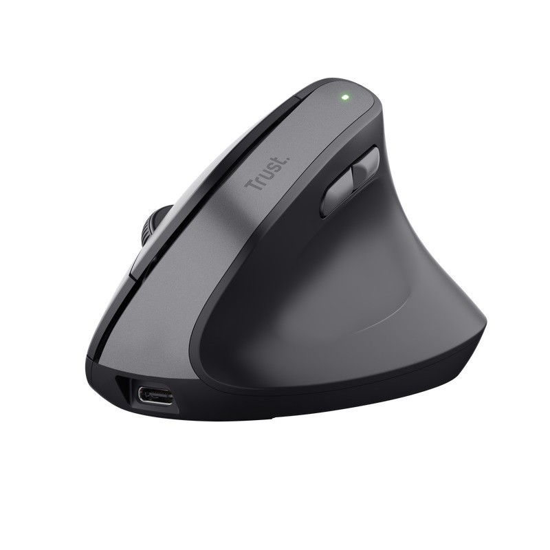 Mysz bezprzewodowa ergonomiczna Trust Bayo II Czarna - obrazek 5