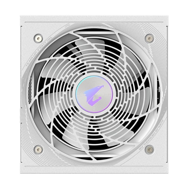 Zasilacz ATX 850W Gigabyte Aorus Elite Modularny 80 Plus Platinum Biały - obrazek 4