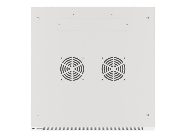 Szafa wisząca rack 19'' 6U 600x600mm szara (drzwi przednie metalowe) Langberg - obrazek 3