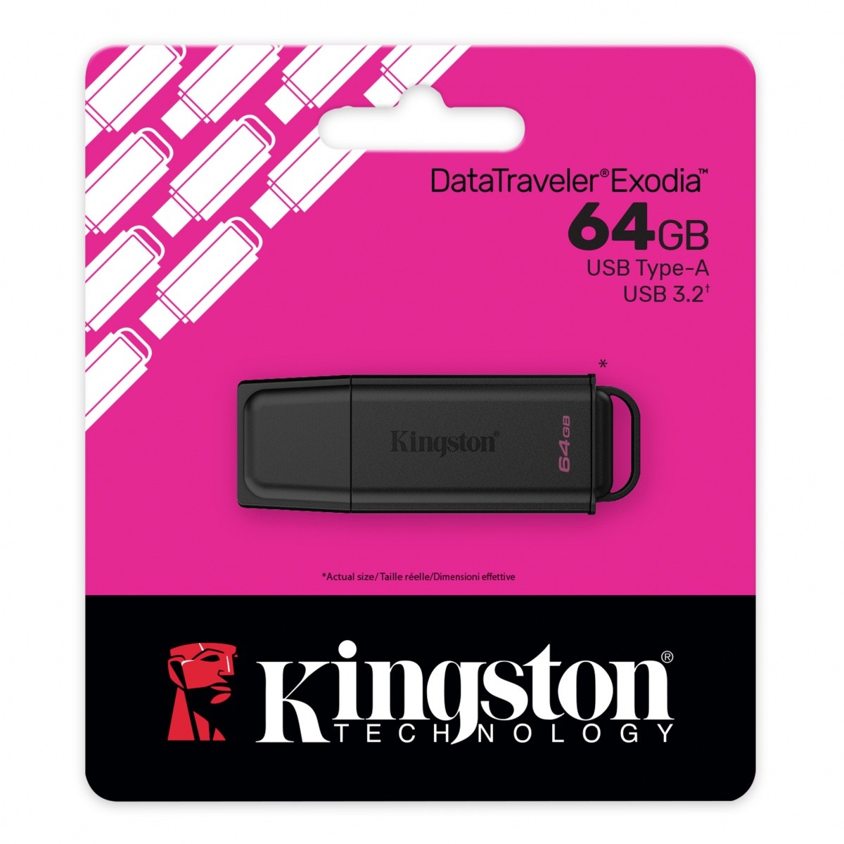 Flashdrive 64GB USB 3.2 Kingston Data Traveler Exodia G2 - obrazek 4