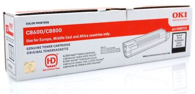 Toner OKI 43487712 Black 6000 str.