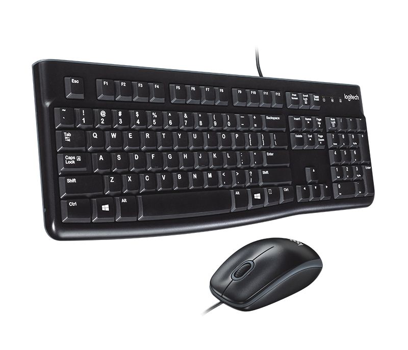 Zestaw klawiatura + mysz Logitech Desktop MK120 - obrazek 2