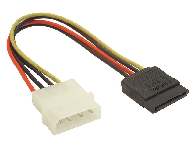 Kabel zasilający do dysków Molex na SATA