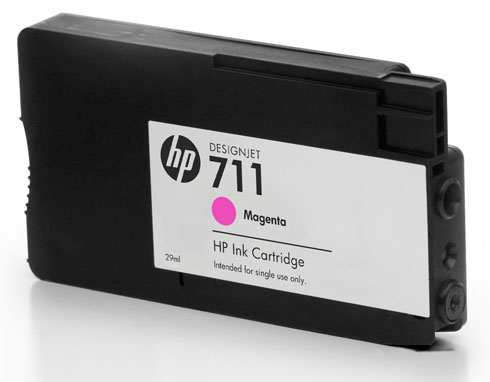Tusz HP 711 CZ135A Magenta Combo-Pack 3x 29ml - obrazek 2