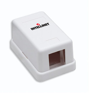 Gniazdo Natynkowe Keystone 1 Port - Obudowa - obrazek 2