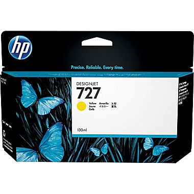 Tusz HP 727  B3P21A  Yellow  130 ml.