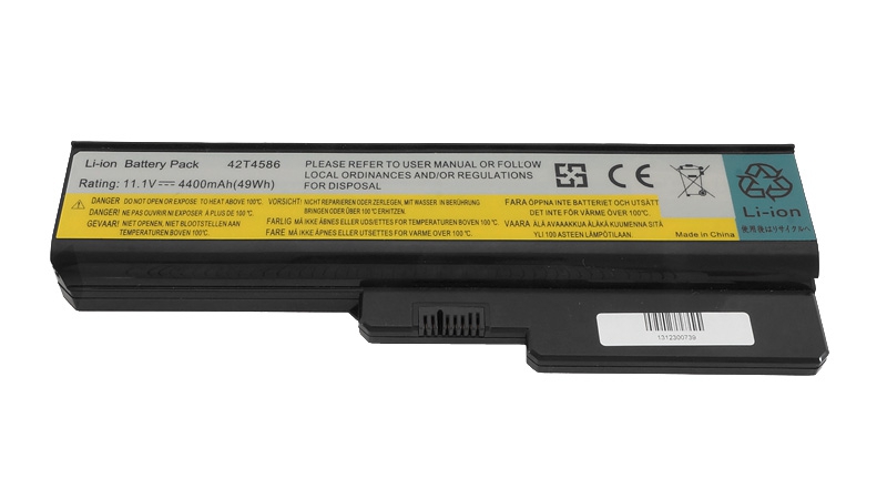 Bateria do laptopa Lenovo IdeaPad G450; G530; G550; G555 11.1 V 4400 mAh - obrazek 2