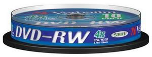 DVD-RW Verbatim 4,7GB x4 Cake *10 - obrazek 2