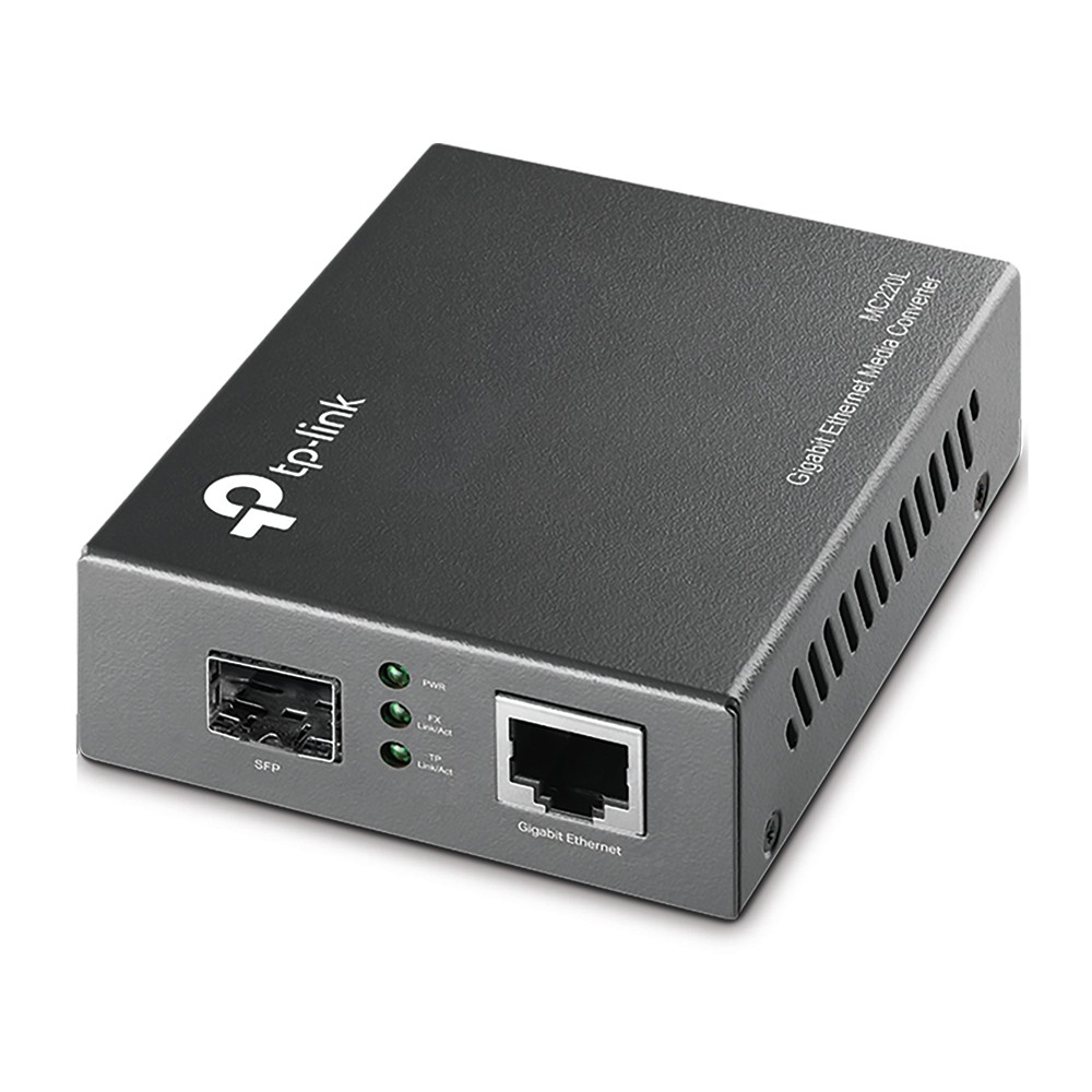 Konwerter TP-Link MC220L 1000BaseT (RJ45) - 1000BaseSX/LX/LH (SFP)