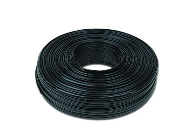 Kabel telefoniczny 4-żyłowy - 100m Czarny
