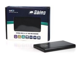 Obudowa do HDD/SSD 2.5" USB 2.0 Natec RHINO Aluminiowa - obrazek 3