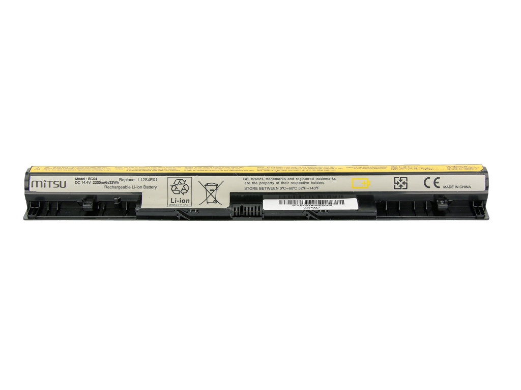 Bateria do laptopa Lenovo IdeaPad G500s; G510s; Z710 14.4 V 2200 mAh - obrazek 2