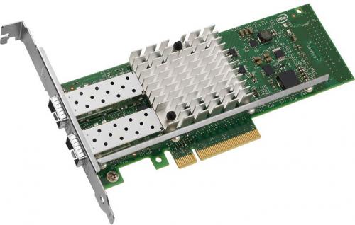 Karta sieciowa PCI-E Intel 10Gb Dual Port Server Adapter X520-DA2 2xSFP+