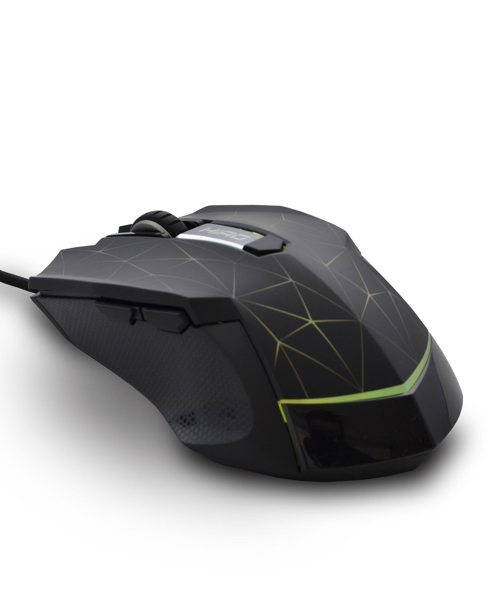 Mysz HIRO SPIDER+ - 250-5000DPI, podświetlana, 5 przycisków - obrazek 2