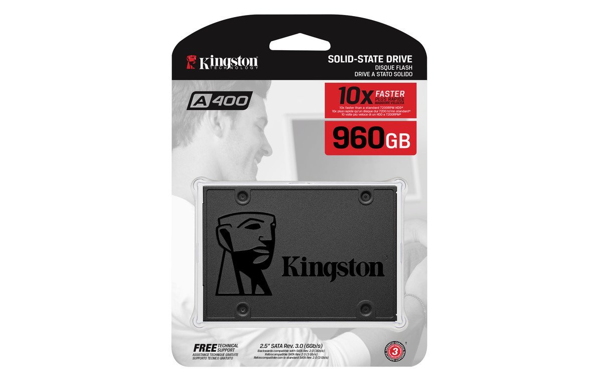 SSD 2.5" 960GB Kingston A400 - obrazek 4