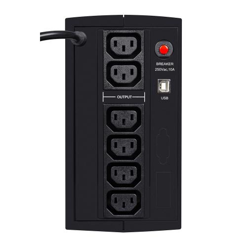Zasilacz awaryjny UPS - Ever Duo 850 AVR USB - obrazek 4