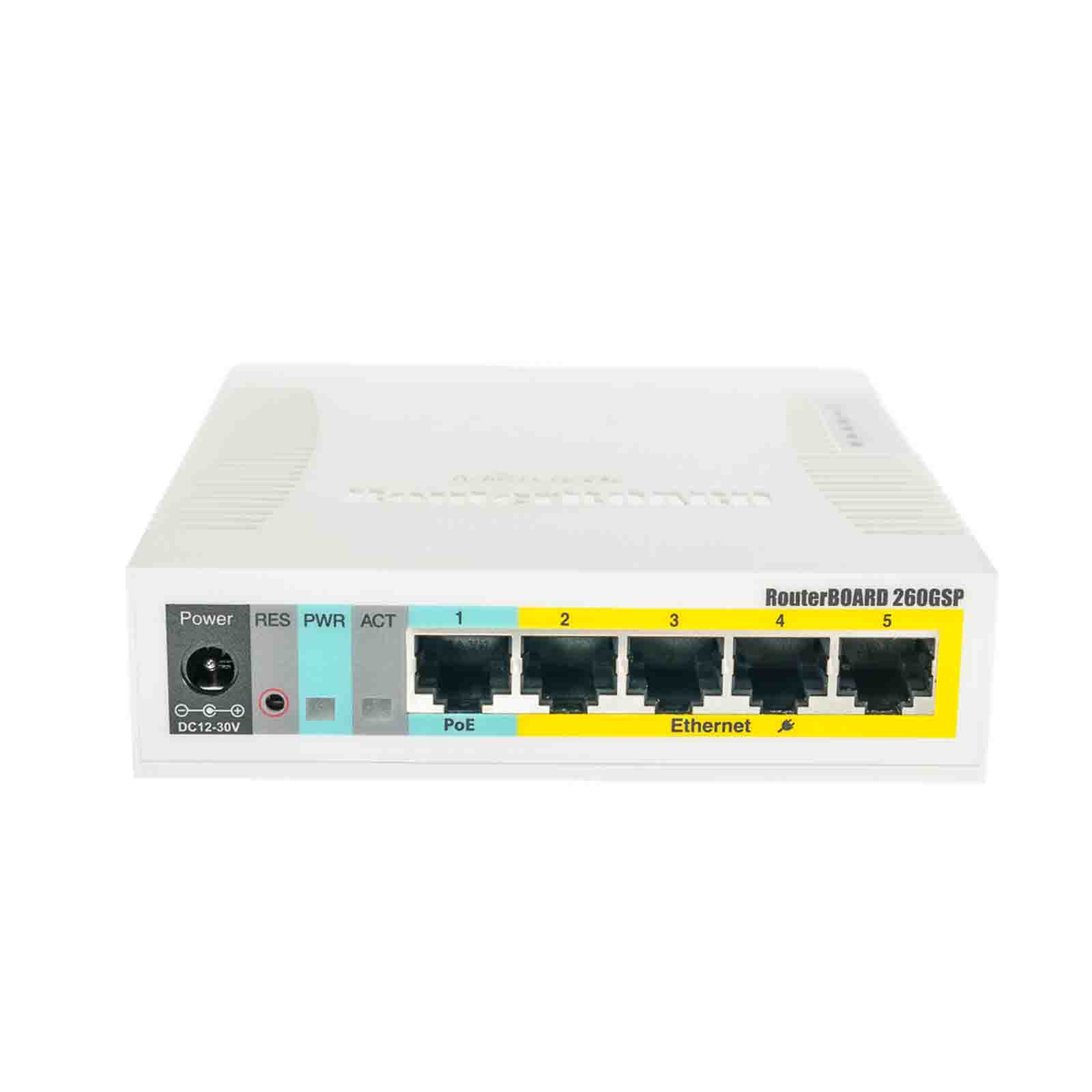 Switch MikroTik RouterBOARD CSS106-1G-4P-1S