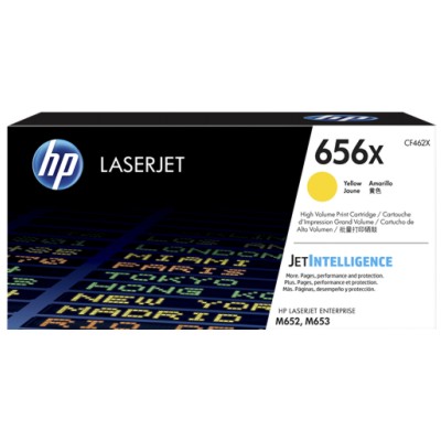 Toner HP 656X CF462X Yellow 22000 str.