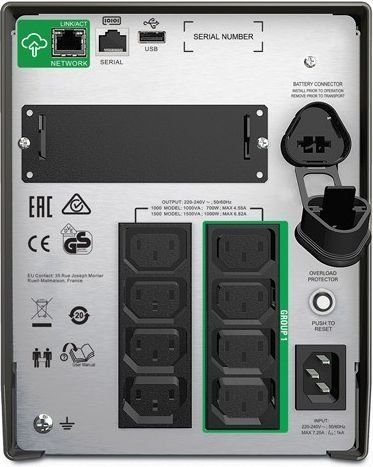Zasilacz awaryjny UPS - APC Smart-UPS 1500VA SmartConnect - obrazek 2