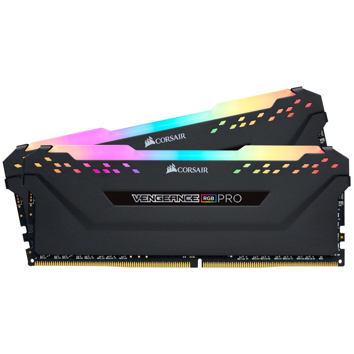 DIMM PC-3000 DDR4 32GB Corsair Vengeance RGB Pro Black **2 x 16GB**