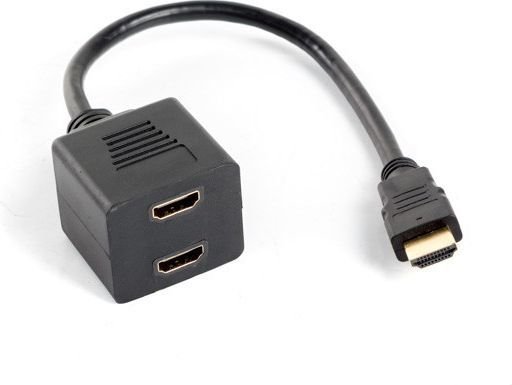 Adapter HDMI męski na 2x HDMI żeński Lanberg