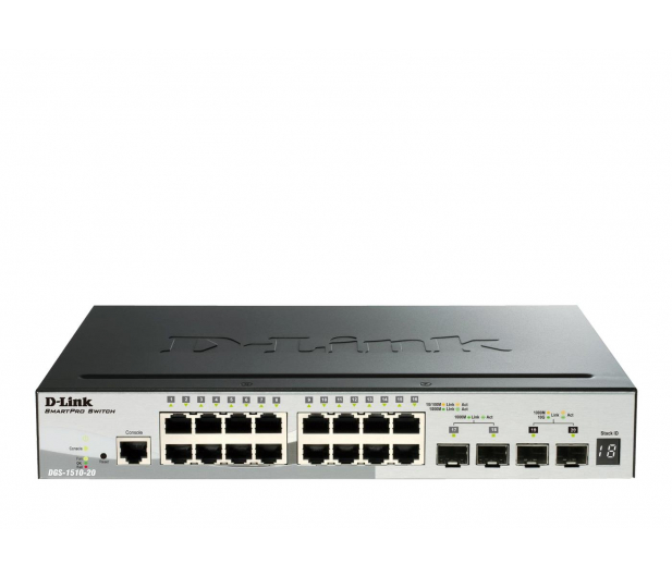 Switch D-Link DGS-1510-20 18xGE 2x10GE 2xSFP+