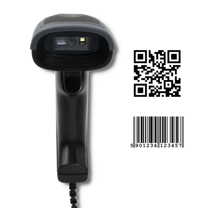Czytnik kodów kreskowych Qoltec 1D i 2D USB - obrazek 4