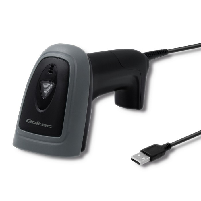 Czytnik kodów kreskowych Qoltec 1D i 2D USB - obrazek 2