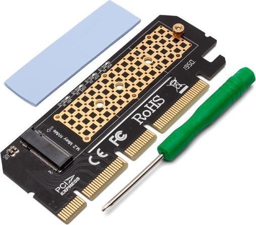 Kontroler M.2 SSD NVMe do PCIe  Savio