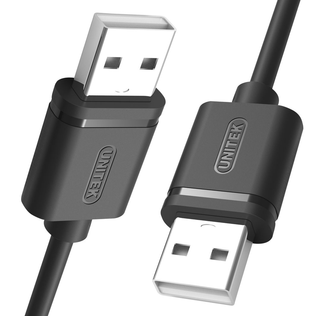 Kabel USB 2.0 A/A 1.0 m A męski na A męski Unitek