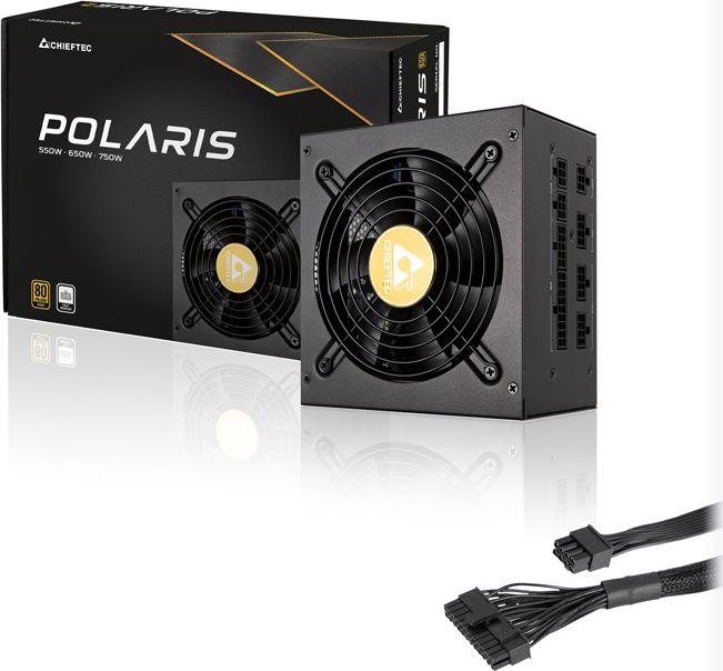 Zasilacz ATX 650W Chieftec Polaris 80 Plus Gold - obrazek 3