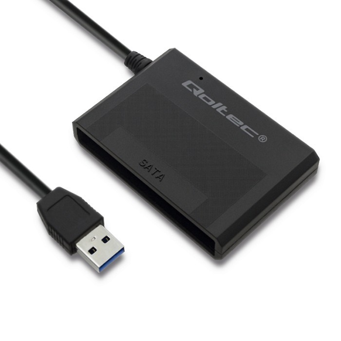 Adapter USB 3.0 do HDD/SSD SATA 2.5" Qoltec