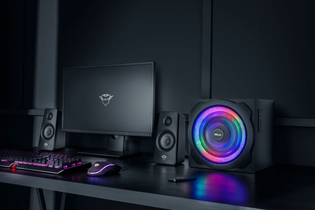Głośniki Trust GXT 629 Tytan RGB Illuminated 2.1 - obrazek 4