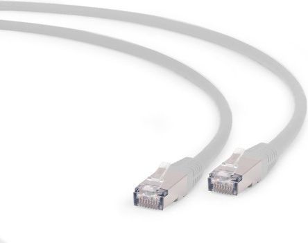 Kabel RJ45/RJ45  0.5 m    Patchcord  Kategoria 6a  Szary  Gembird S/FTP
