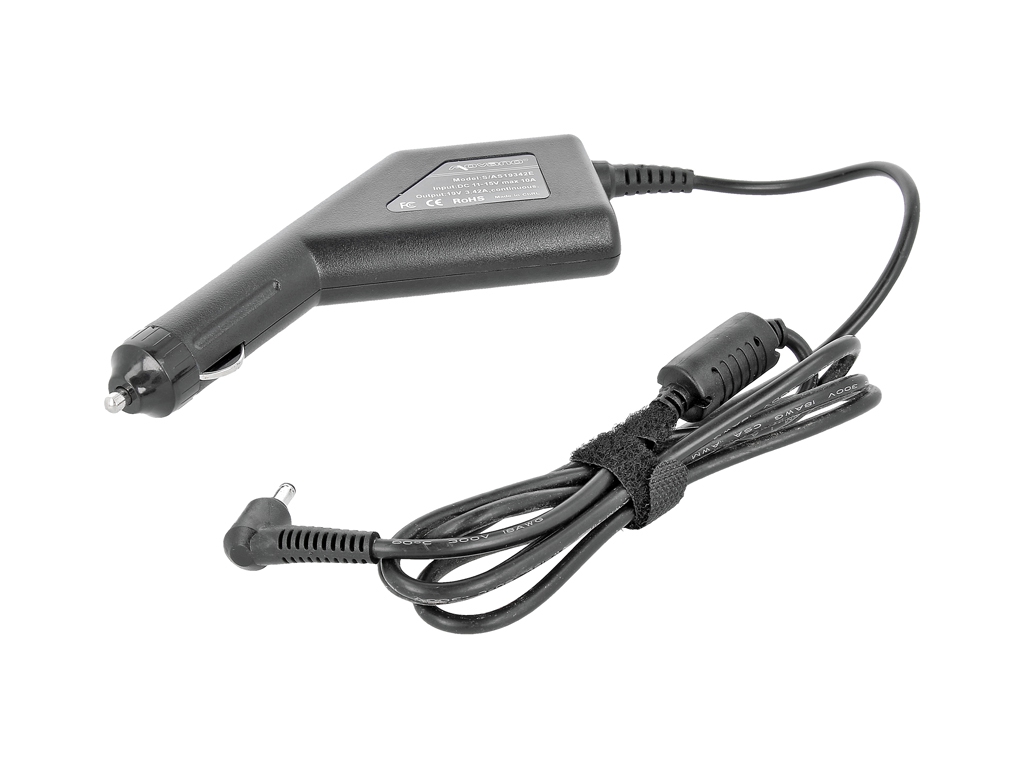 Zasilacz samochodowy do laptopa Asus 19V 65W 4,0x1,35mm