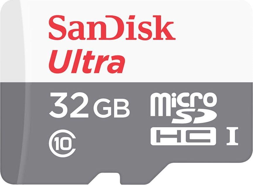 - karta pamieci MicroSD 32GB SDHC SanDisk Ultra 100MB/s