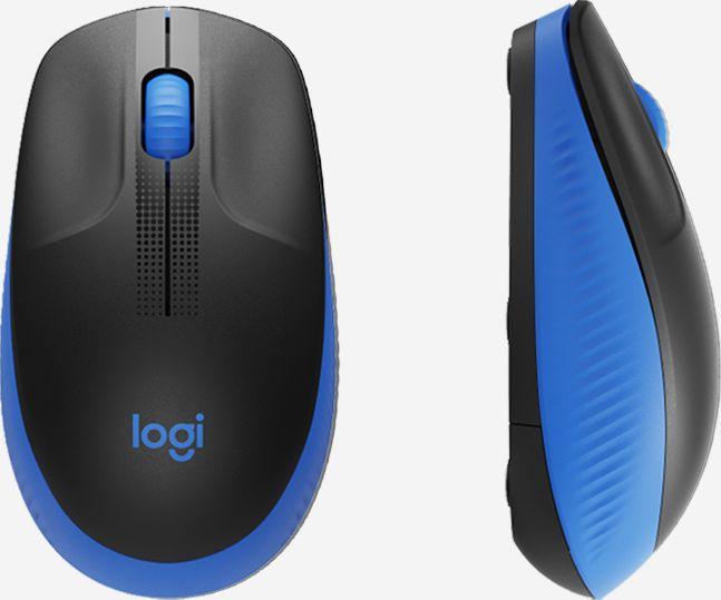 Mysz bezprzewodowa Logitech M190 Niebieska