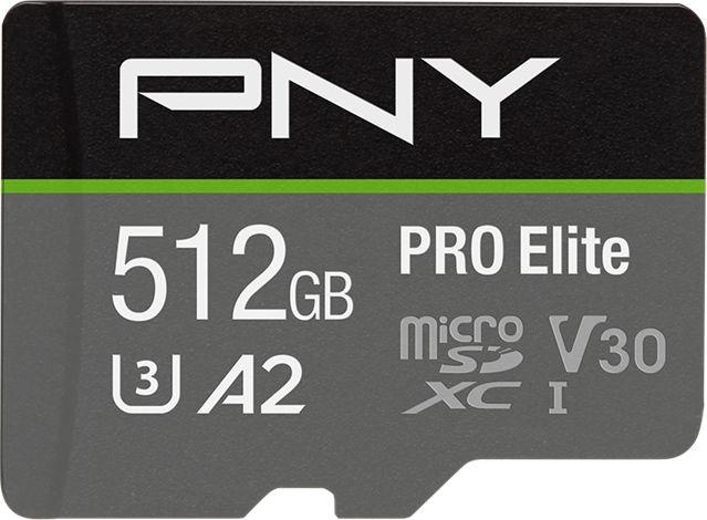 - karta pamieci MicroSD 512GB SDXC PNY PRO Elite 100MB/90MB + Adapter SD!