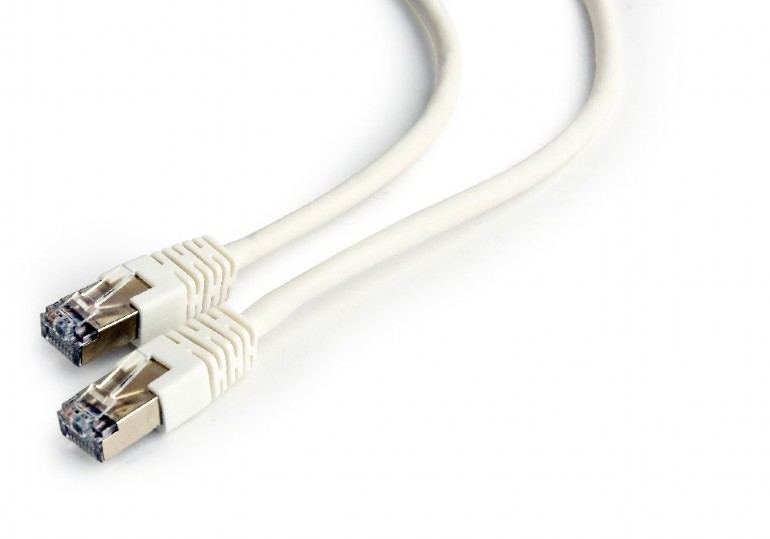 Kabel RJ45/RJ45 3 m Patchcord Kategoria 6 Biały Gembird FTP