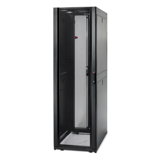 Szafa stojąca rack 19" 42U 600x1070mm czarna (drzwi przednie perforowane) APC