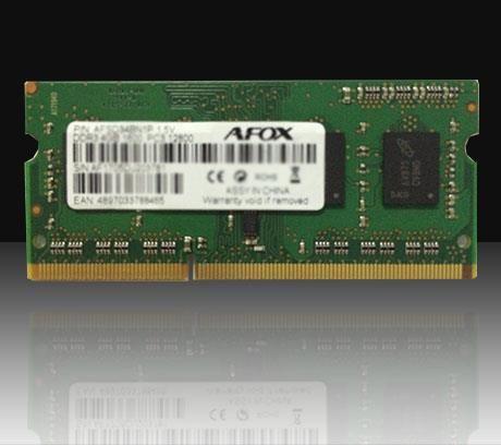 SODIMM  PC-1600 DDR3L   8GB CL11  AFOX