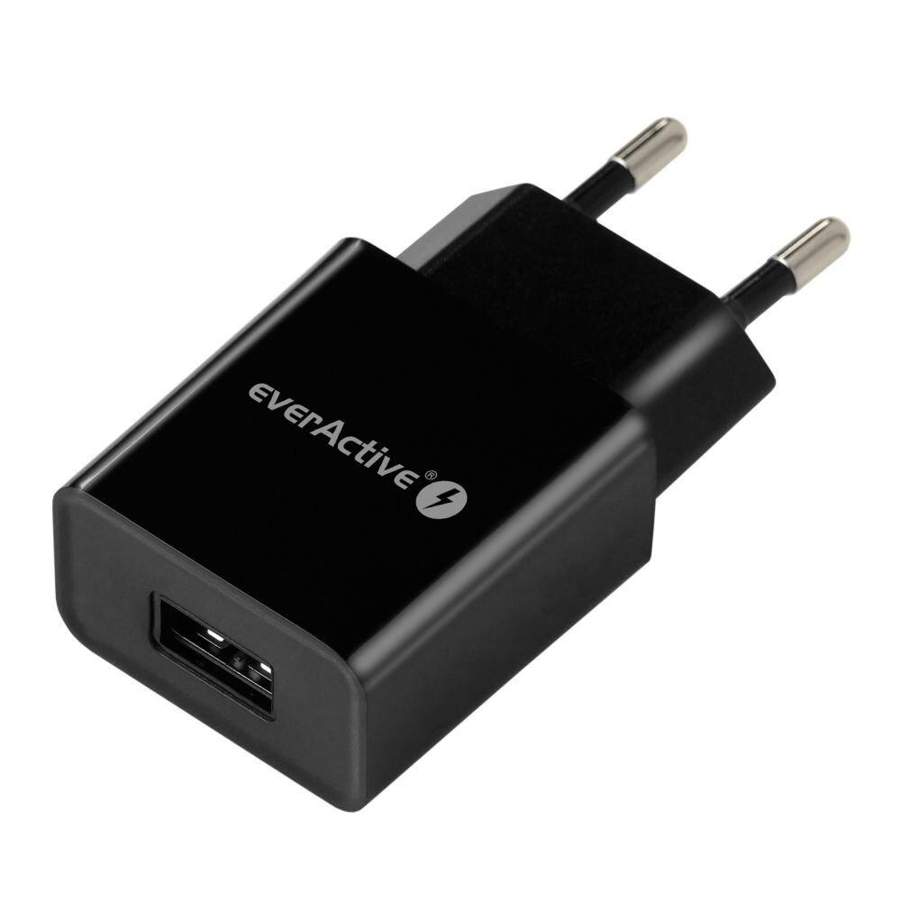 Ładowarka Sieciowa USB 5V 2.4A everActive Czarna