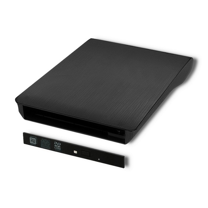 Obudowa do napędu optycznego DVD Slim 9,5mm USB 3.0 Qoltec