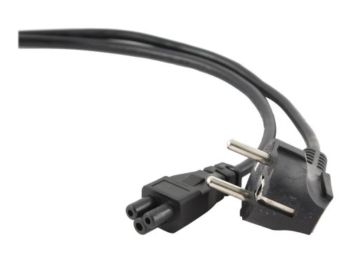 Kabel zasilający do laptopa 3 - pinowy "koniczynka" 1.0 m Gembird