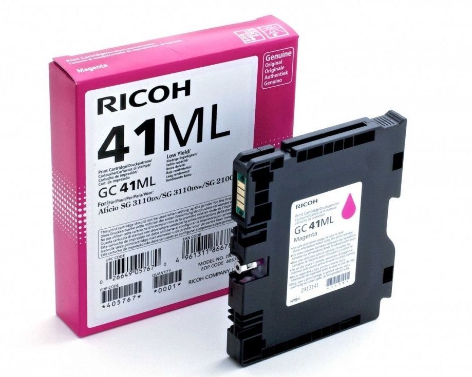 Toner Ricoh GC-41ML Magenta 600 str.
