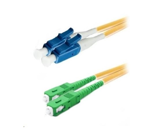 Patchcord światłowodowy Sm Sc/Apc-Lc/Pc Duplex 9/125 2.0m