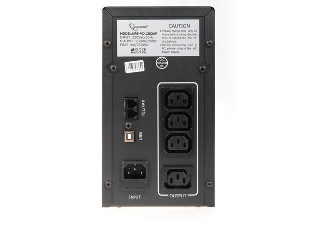 Zasilacz awaryjny UPS - EnerGenie UPS Line-Interactive 850VA - obrazek 2